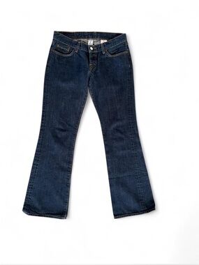 Lucky Dungaree Lowrise Bootcut Jeans Y2K